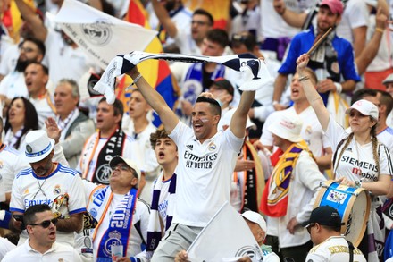 Real Madrid fans and stadium atmosphere
